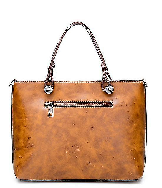 Foto 5 | Bolso De Hombro Huoguo Vintage De Piel Sintética Para Mujer Rosa Claro - Venta Internacional.