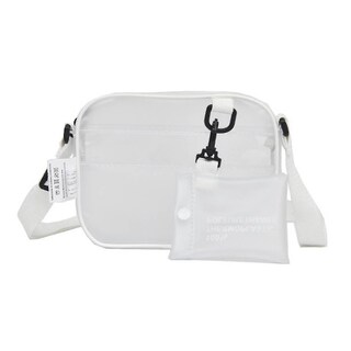 Foto 1 | Bolso De Mano Huoguo A La Moda Para Mujer Color Liso Gelatina Pvc 20 X 5 X 15 Cm - Venta Internacional.