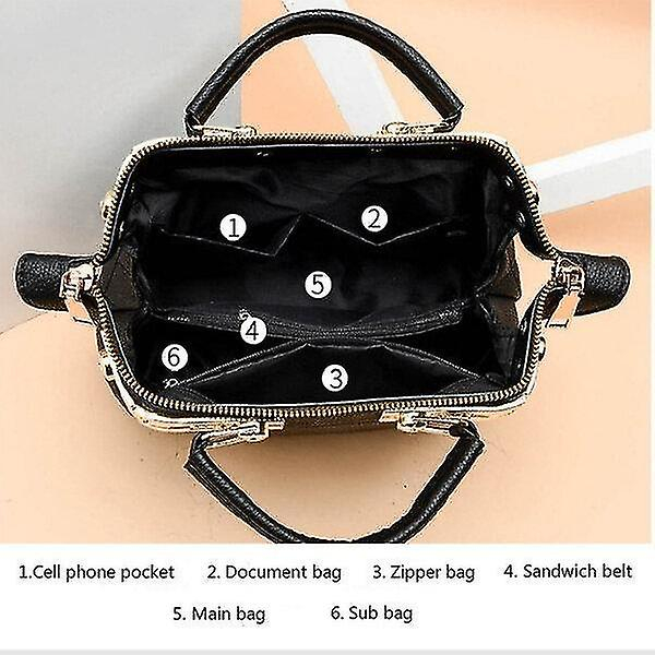 Foto 4 pulgar | Bolso De Hombro Huoguo New Lingge Small Fragrance Para Mujer - Venta Internacional.