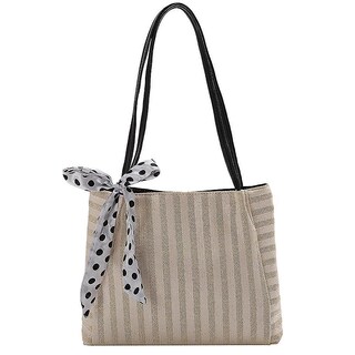 Foto 1 | Bolso De Mano Huoguo Bufanda De Seda Tejida Paja Gran Capacidad Para Mujer - Venta Internacional.