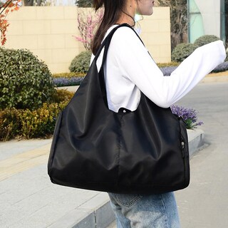 Foto 5 | Bolsa De Viaje De Hombro Para Mujer Huoguo Impermeable De Nailon A La Moda - Venta Internacional.