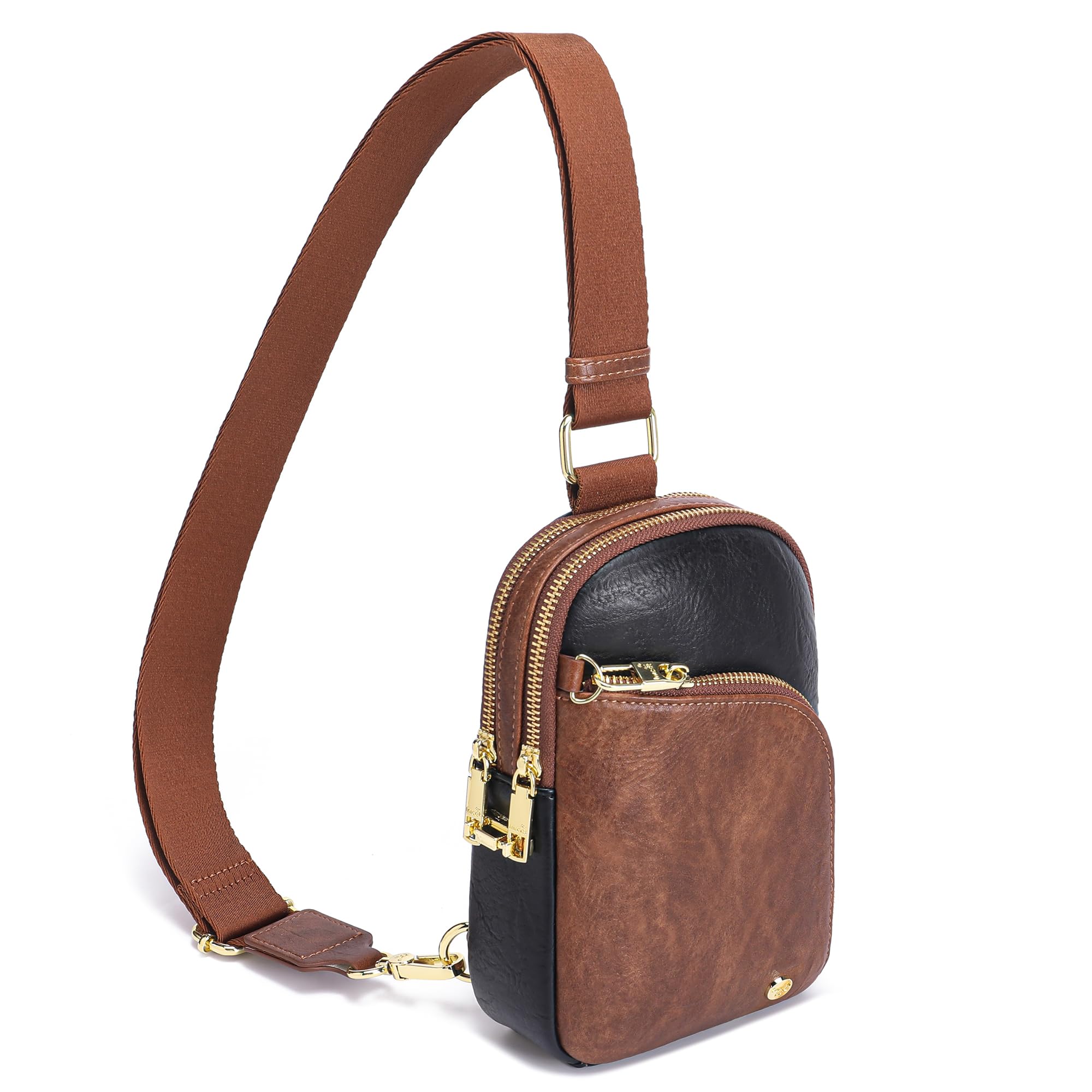 Foto 1 | Bolso Bandolera Inicat De Piel Con Bloqueo Rfid  1 9 L - Venta Internacional.