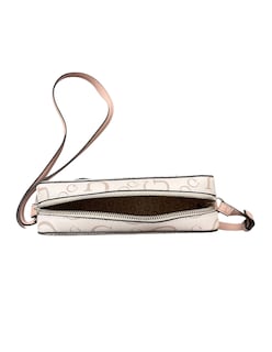 Foto 5 | Bolsa Crossbody Guess Color Rosa Claro Con Letras Resaltadas