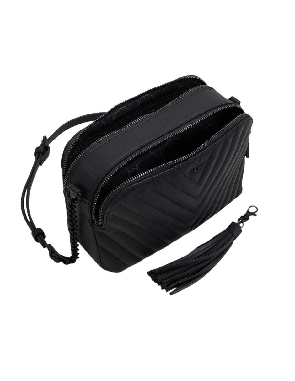 Foto 3 pulgar | Bolsa Crossbody Aldo Color Negro Con Asa Fija Ajustable