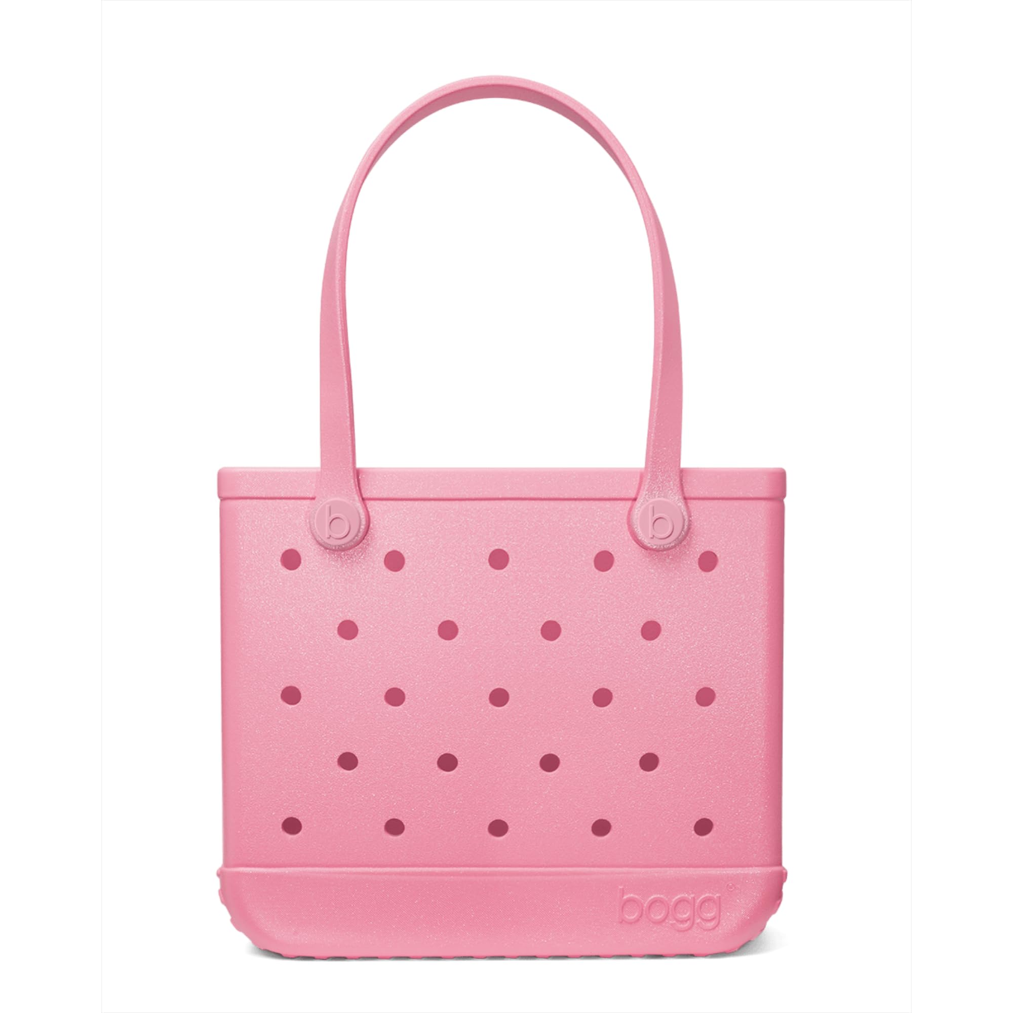 Foto 1 | Bolsa De Mano Bogg Bag  Tamaño Mediano  Chicle  Brillante  Playa  Piscina  Trabajo - Venta Internacional.