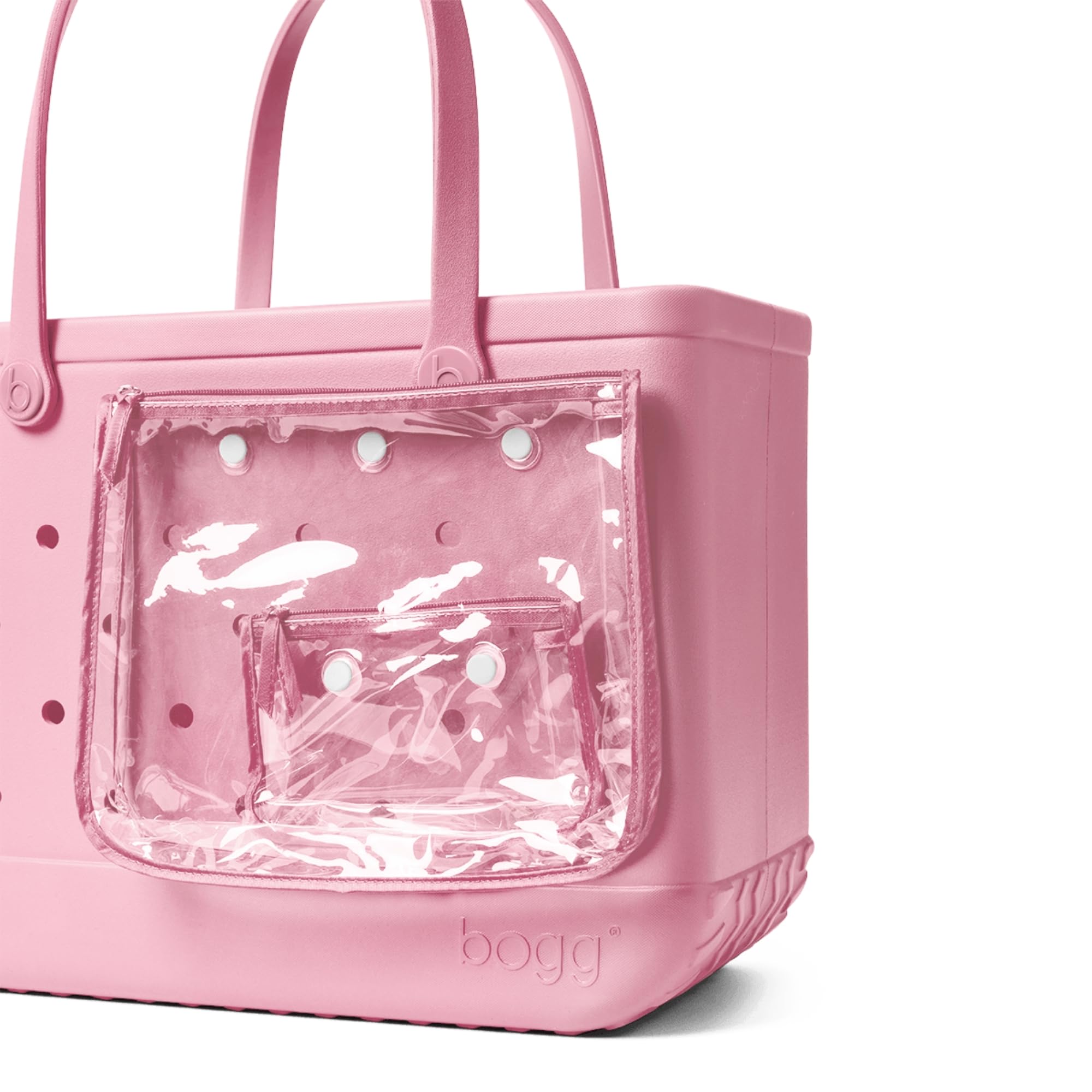 Foto 5 | Bolso De Mano Bogg Bag Original  Grande  Con Burbujas Rosas - Venta Internacional.