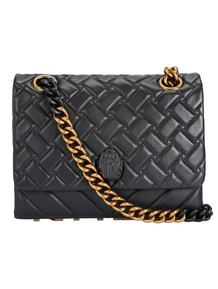 Foto 2 pulgar | Bolsa Shoulder Kurt Geiger London Large Negra