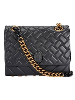 Foto 1 | Bolsa Shoulder Kurt Geiger London Large Negra