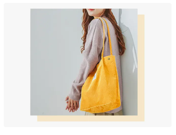Foto 5 pulgar | Bolsa Xtellar de Pana para Mujer