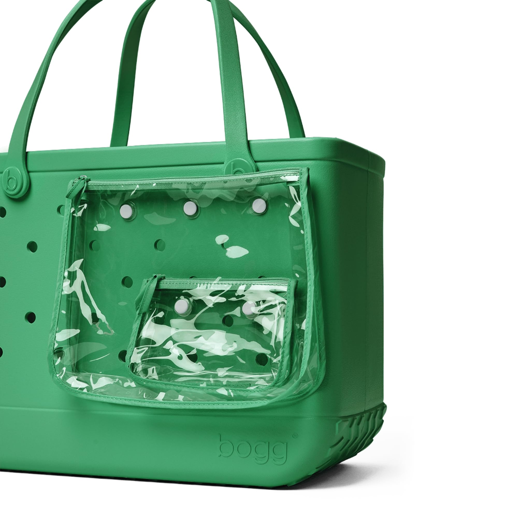 Foto 6 pulgar | Bolso De Mano Bogg Bag Original  Grande  Verde  De Eva  Ligero - Venta Internacional.