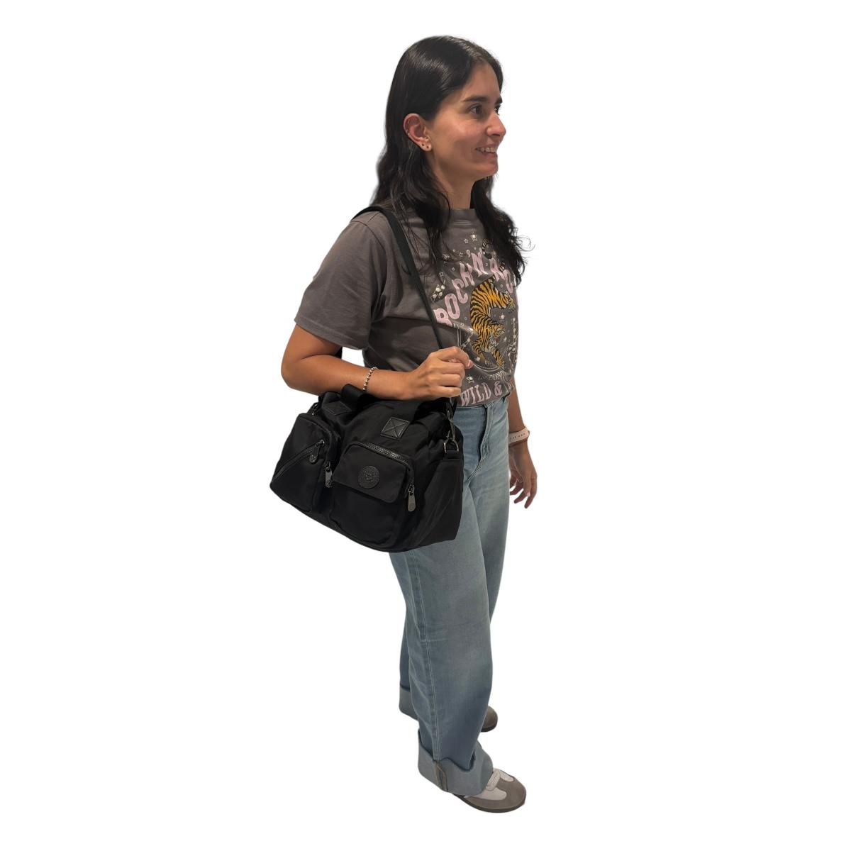 Foto 6 pulgar | Bolsa Crossbody Kipling Defea Color Negro