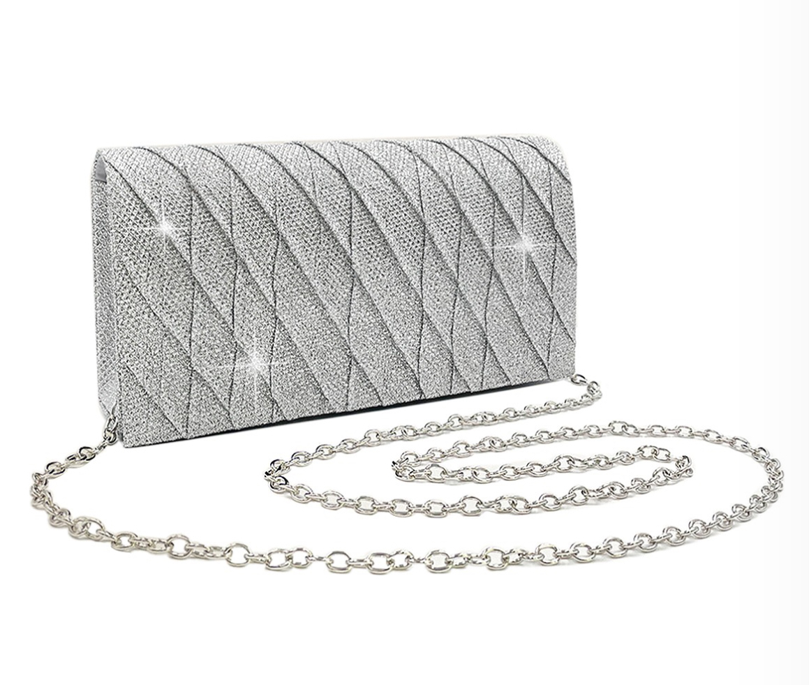 Foto 1 | Bolso Clutch de Noche Brillante