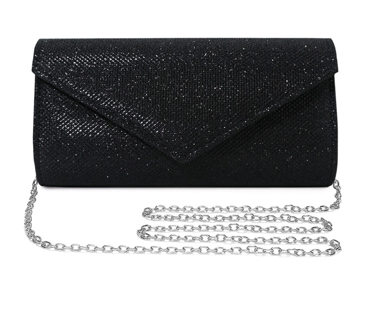 Bolso Negro de Noche para Mujer