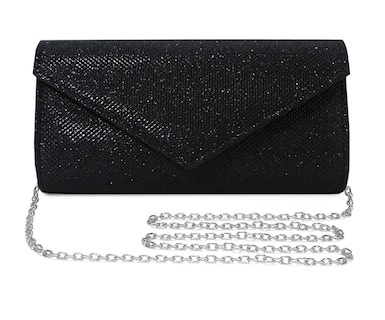 Foto 1 | Bolso Negro de Noche para Mujer