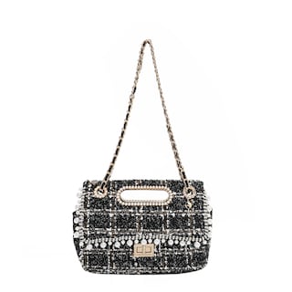 Foto 1 | Bolsa Mensajera De Nicole Lee Tela Tweed