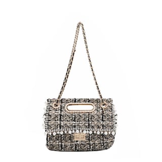 Foto 1 | Bolsa Mensajera De Nicole Lee Tela Tweed