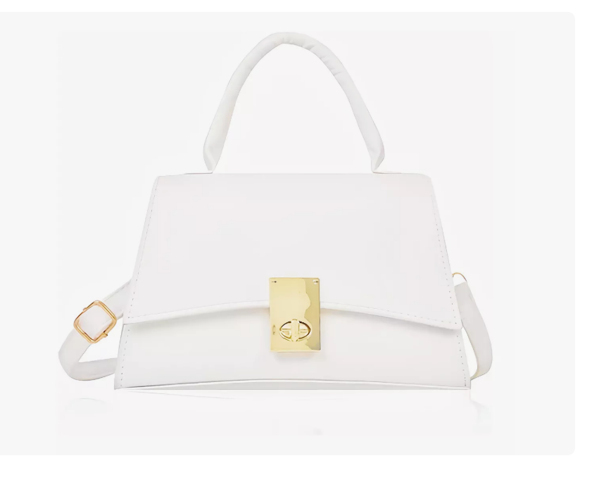 Bolso Cruzada Elegante Avanzado Bolsas Crossbody Para Mujer Color Blanco Wünd