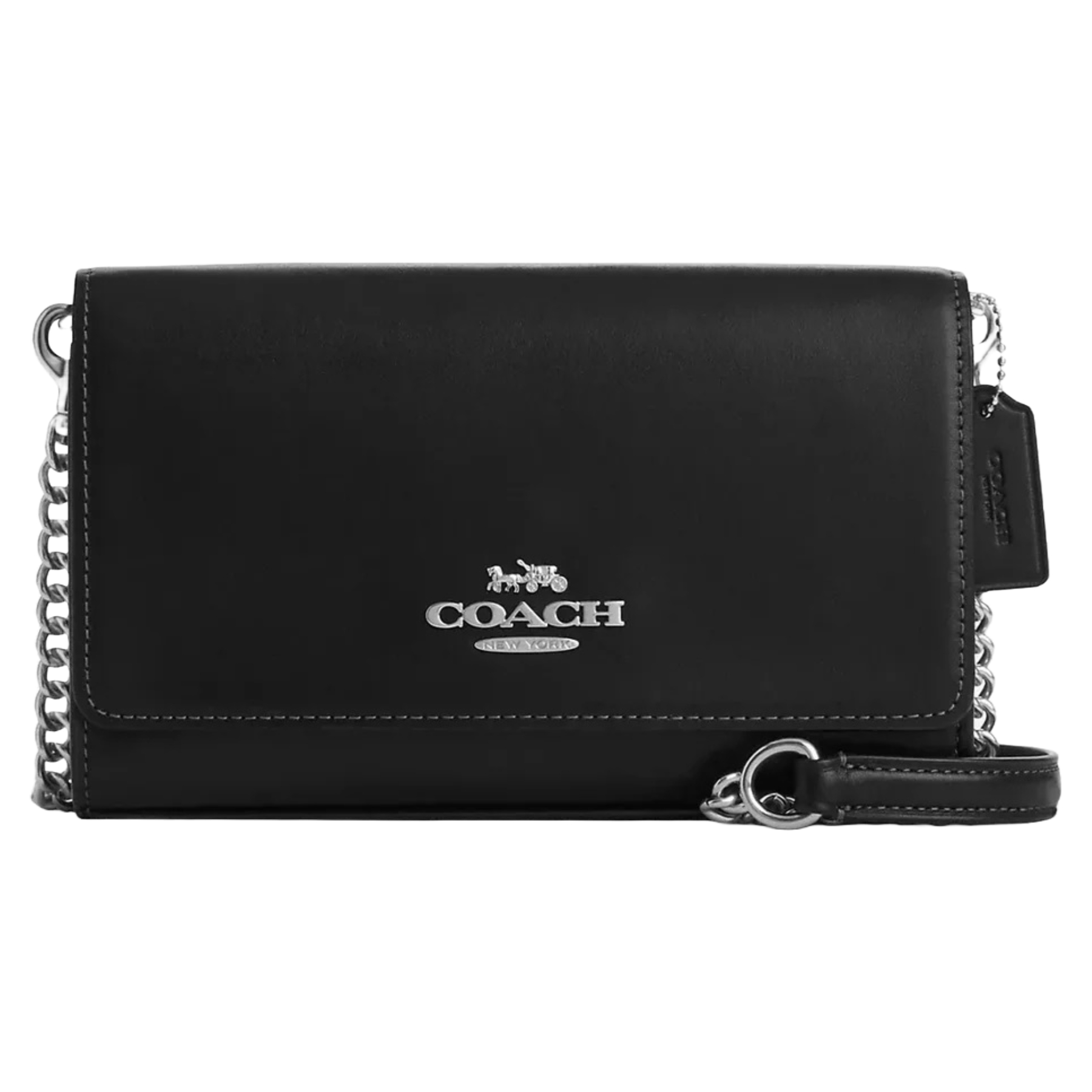 Foto 1 | Bolsa Coach Flap Cp034 Svbk Negro