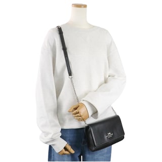 Foto 2 | Bolsa Coach Flap Cp034 Svbk Negro