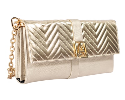 Foto 4 | Bolso Clutch A Ángelozano De Piel Vacuna Y Vegana, Color Negro, Modelo Sara