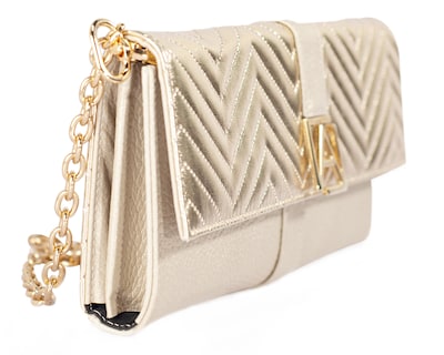 Foto 7 | Bolso Clutch A Ángelozano De Piel Vacuna Y Vegana, Color Negro, Modelo Sara