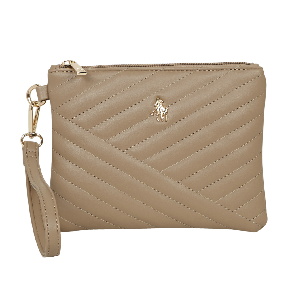 Foto 1 | Clutch Hpc Polo Color Cenizo