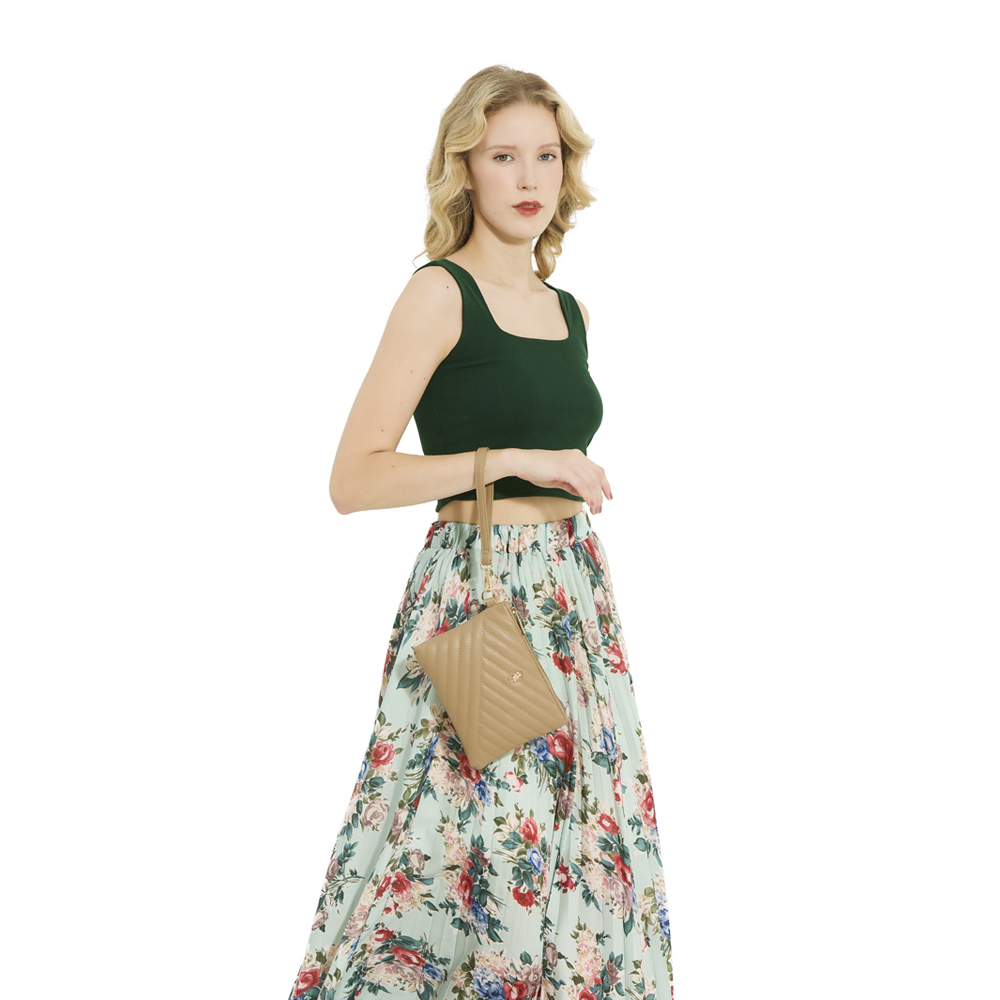 Foto 4 | Clutch Hpc Polo Color Cenizo