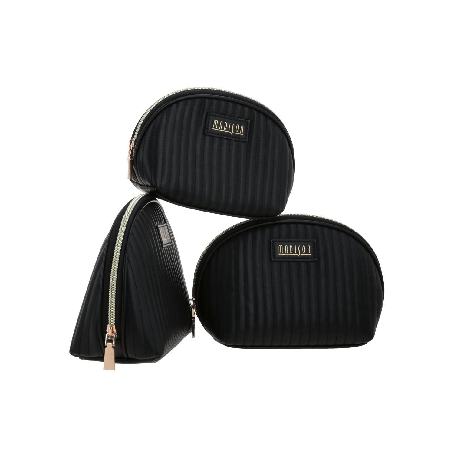 Foto 7 pulgar | Cosmetic Bag Negro Madison Lomer
