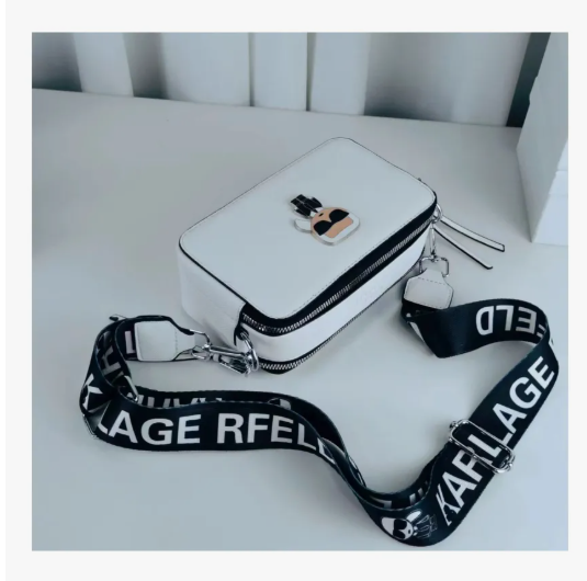 Foto 2 | Bolso de Hombro Blanco