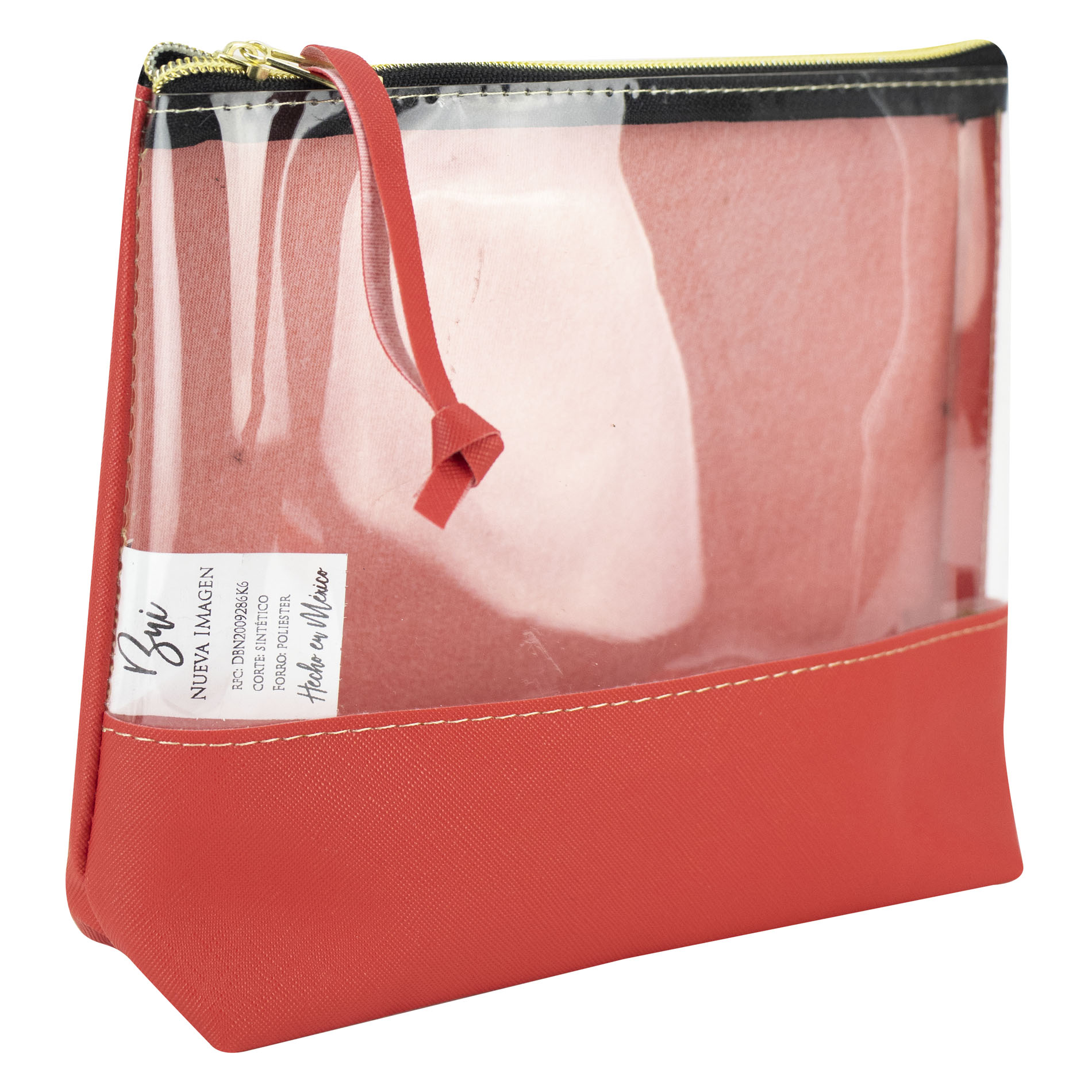 Foto 2 | Cosmetiquera Para Dama Rojo Dapra Mica Sintetico Lucy Nueva Imagen
