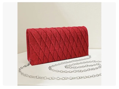 Foto 2 | Xtellar Bolso De Mano De Lujo Para Eventos Especiales Con Cadena Versátil