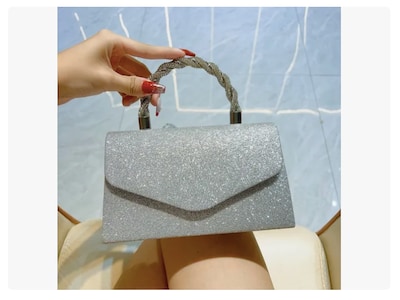 Foto 2 | Xtellar Bolso De Mano De Lujo Para Eventos Especiales Con Cadena Versátil