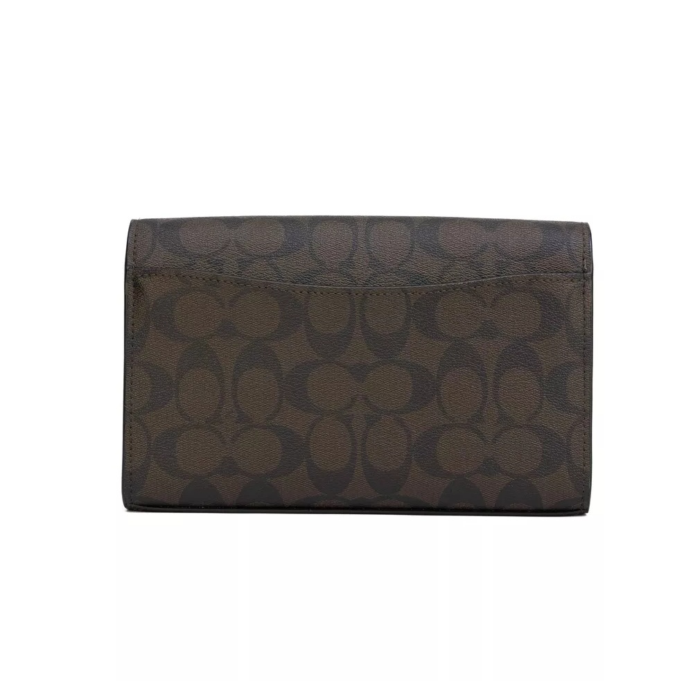 Foto 4 pulgar | Bolsa Coach Cp033 Imaa8 Café