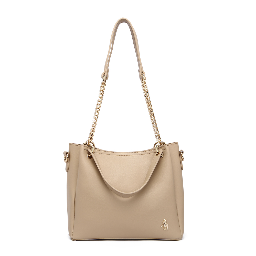 Bolsa Cruzada Hpc Polo color Beige