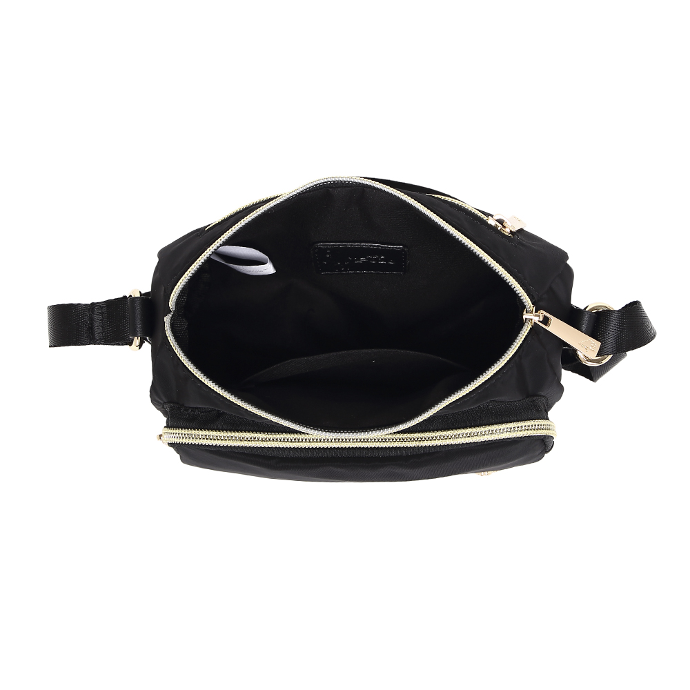 Foto 3 | Bolsa Crossbody Dama Hpc Polo Lisa color Negro