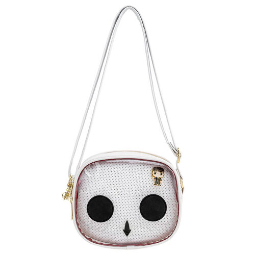 Foto 2 pulgar | Bolsa Cruzada Harry Potter Hedwig Pin Trader Cross Body Bag Loungefly