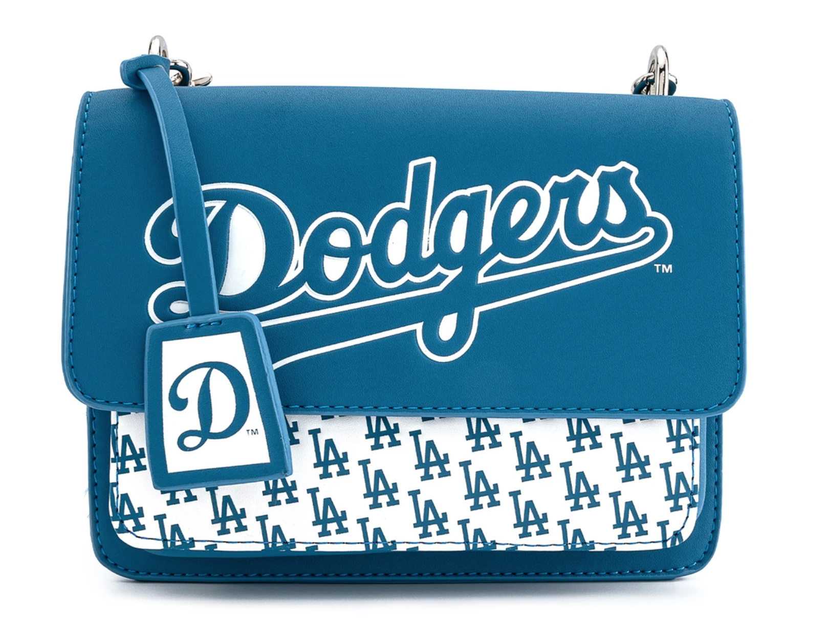 Foto 2 pulgar | Bolsa Cruzada Mbl La Dodgers Logo Loungefly color Azul