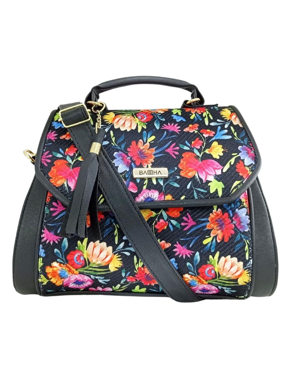 Foto 2 | Bolsa Artesanal de Cuero Vegano y Yute Natural para Dama