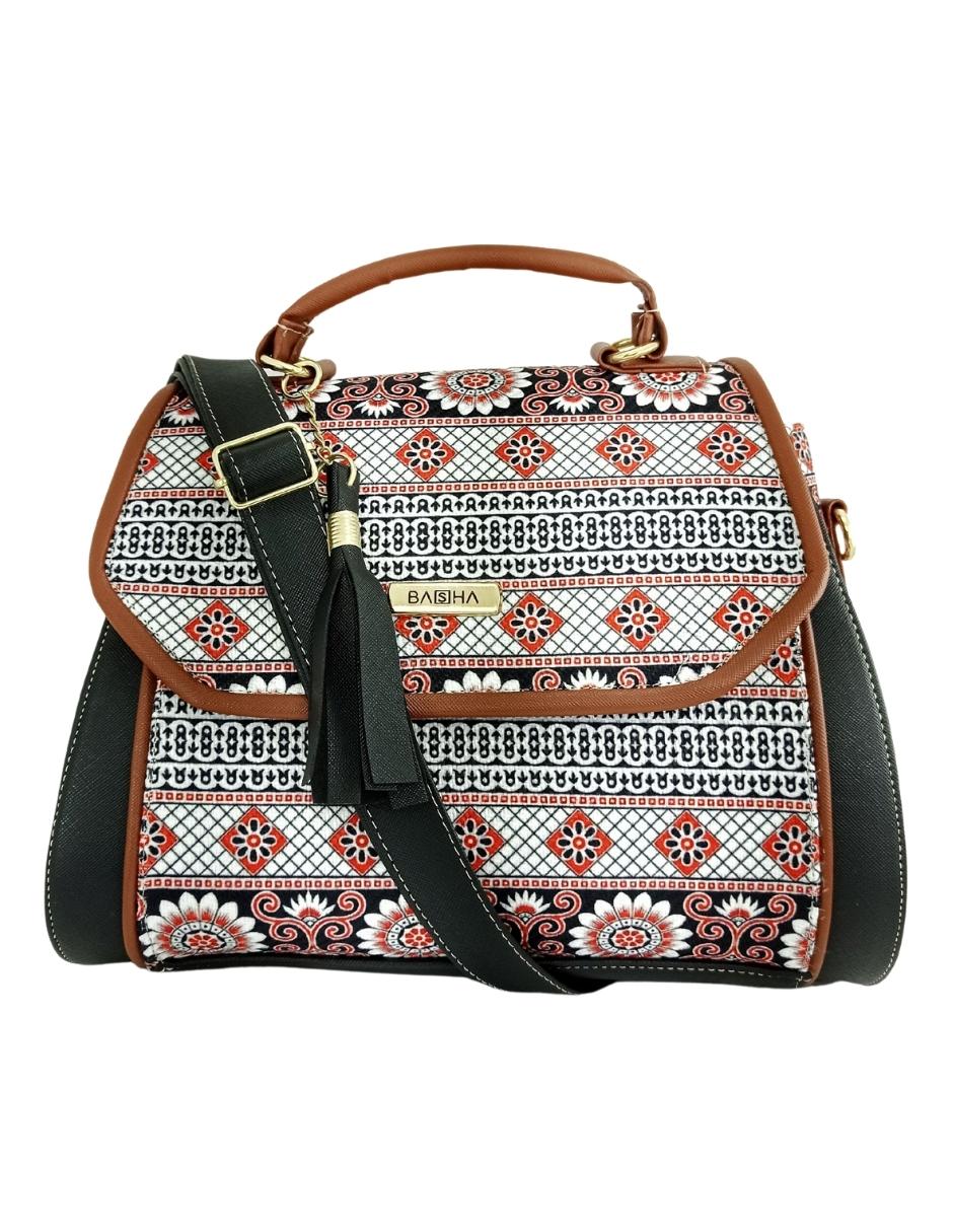 Foto 2 | Bolsa Artesanal de Cuero Vegano y Yute Natural para Dama