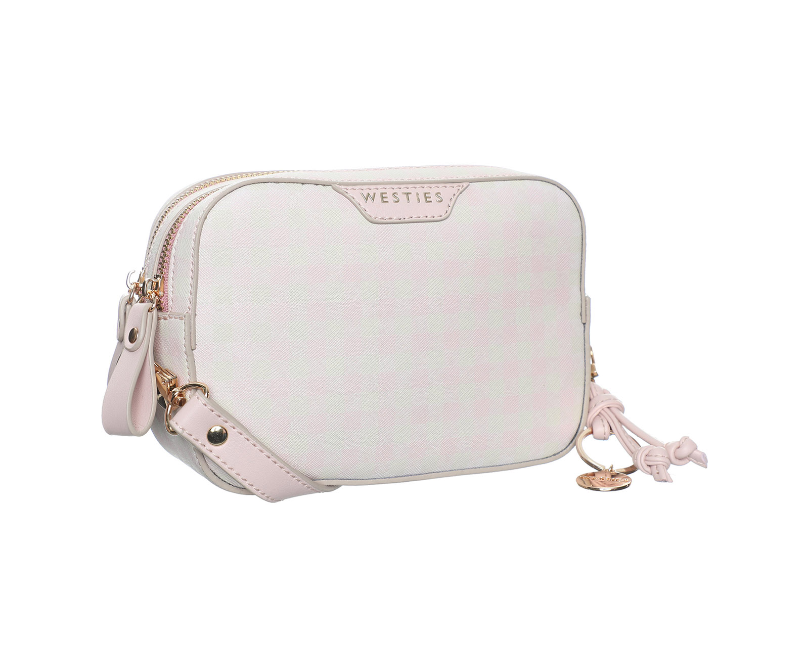 Bolsa Crossbody Westies Hbliebana2we color Rosa Sintético