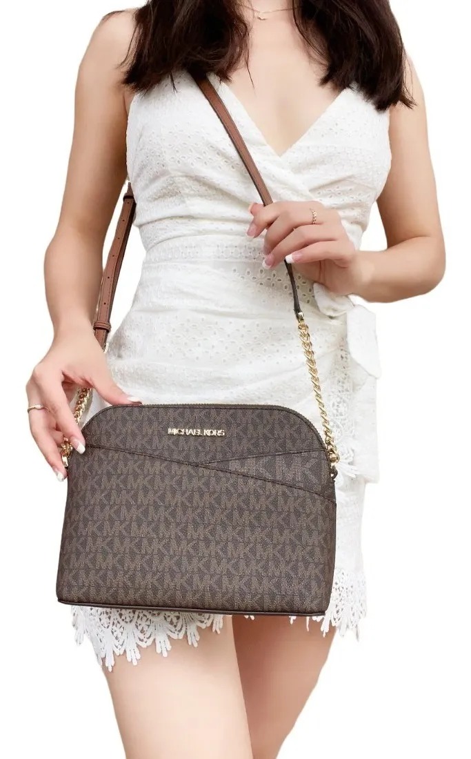 Foto 4 pulgar | Bolsa Michael Kors Crossbody Jet Set Travel Dome Cross Original