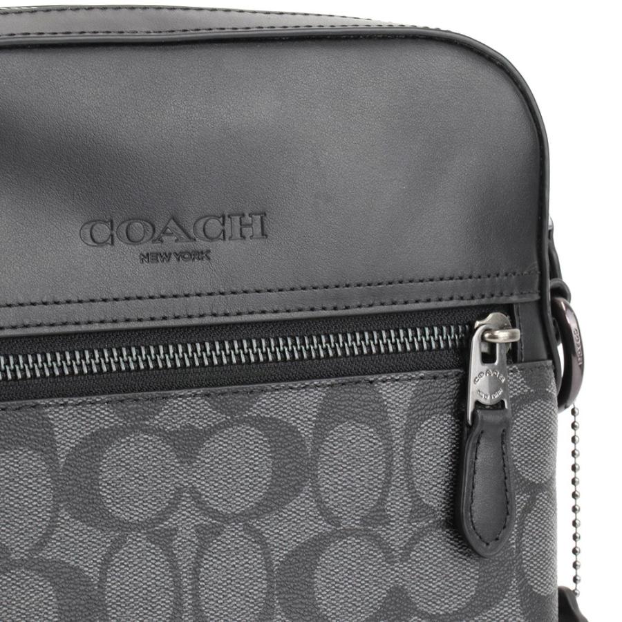 Foto 2 | Bolso Crossbody Coach Con Monograma Negro Para Hombre