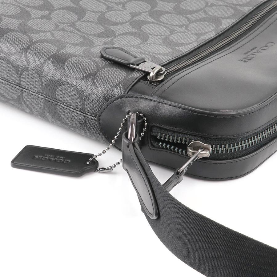 Foto 3 | Bolso Crossbody Coach Con Monograma Negro Para Hombre