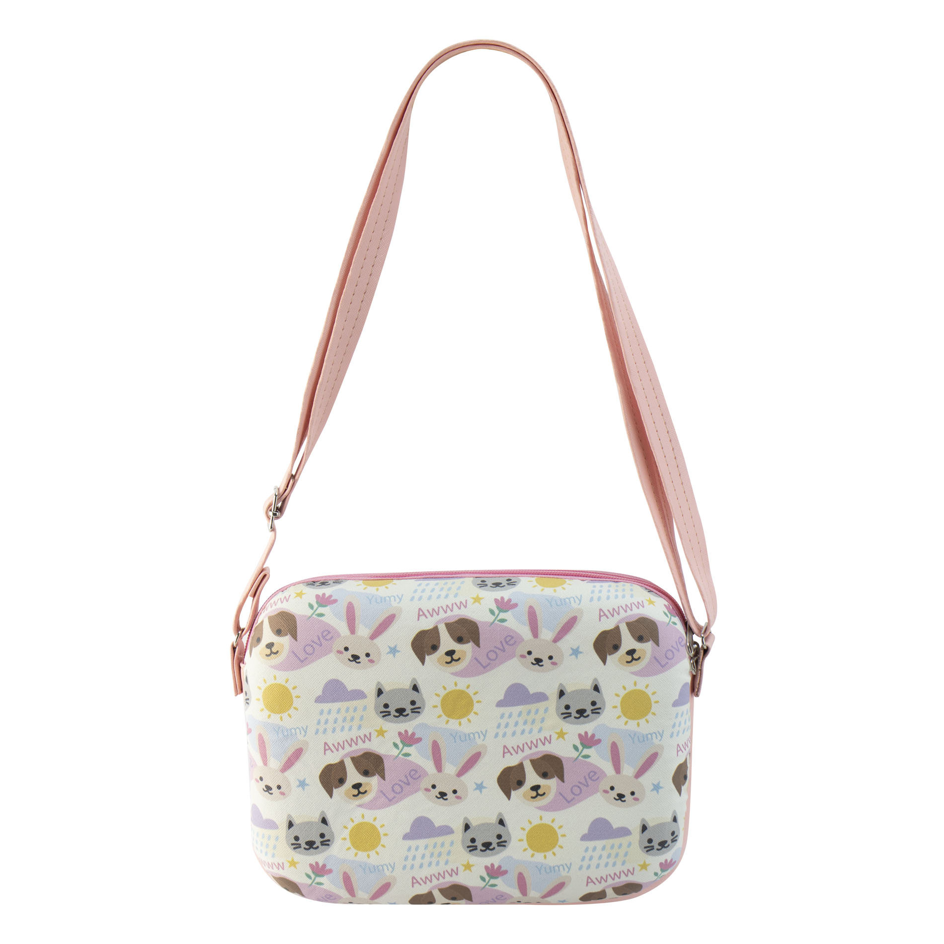Bolsa Crossbody Nueva Imagen para Mujer Piñon Perritos Sintético Wanda