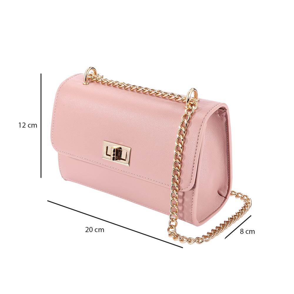 Foto 7 | Bolsa Crossbody Enso EB214CBN color Rosa para Mujer