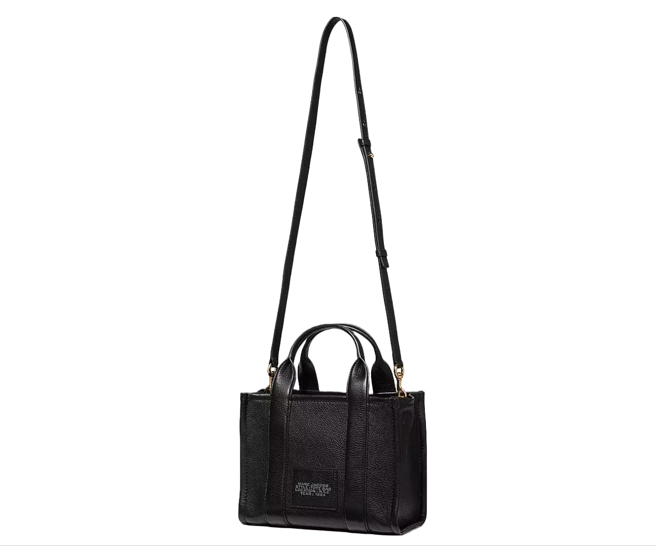 Foto 5 pulgar | Bolsa The Leather Mini Tote Marc Jacobs H009l01sp21 001 color Negro