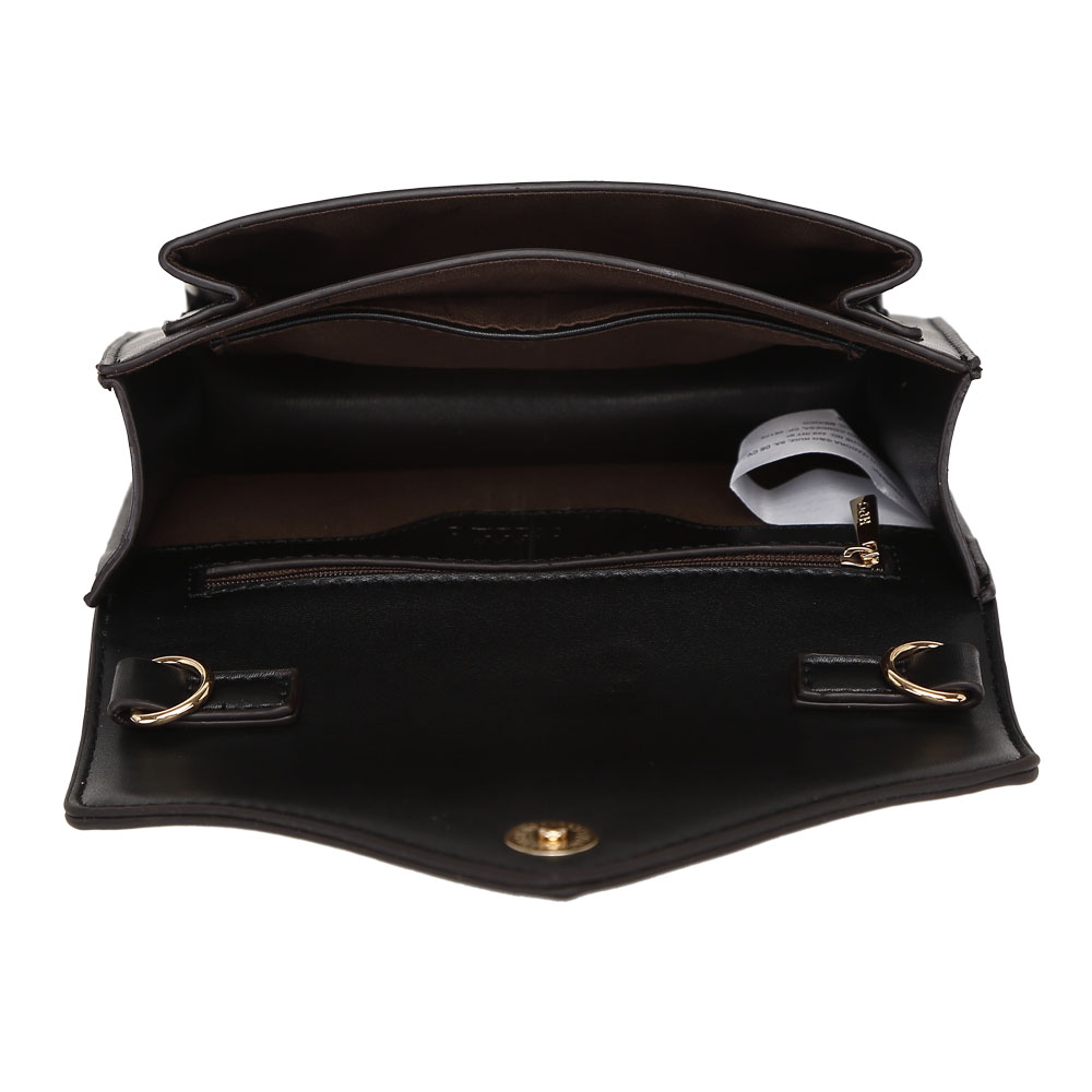 Foto 4 pulgar | Bolsa Cruzada Hpc Polo color Negro para Mujer