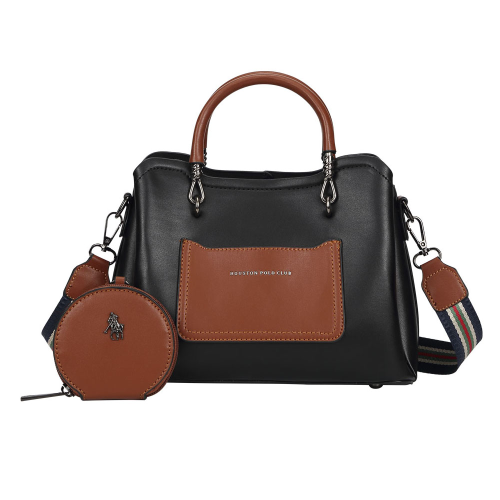 Bolsa de Hombro Hpc Polo color Negro para Mujer