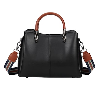 Foto 2 | Bolsa de Hombro Hpc Polo color Negro para Mujer