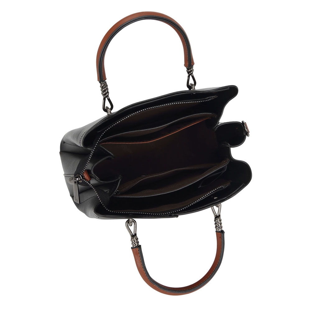 Foto 3 | Bolsa de Hombro Hpc Polo color Negro para Mujer